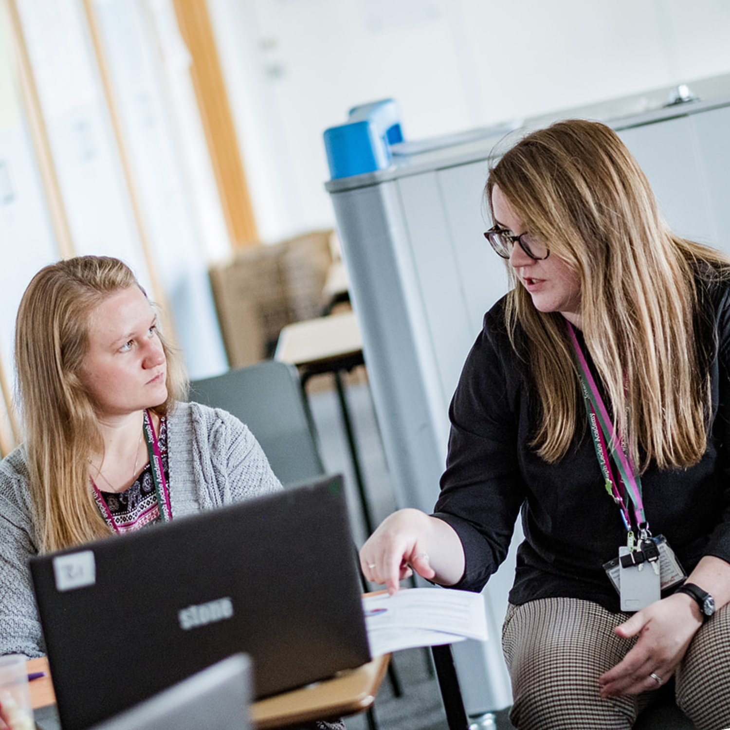 Staff Working Together